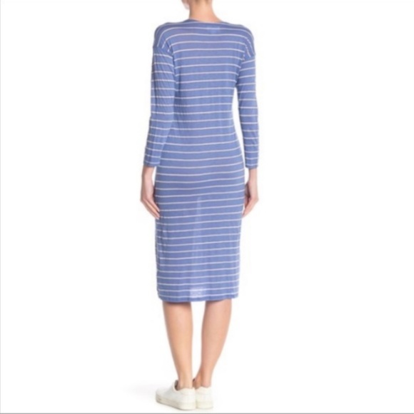 velvet | ashleigh modal knit stripe dress - Picture 2 of 4